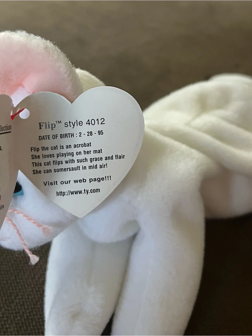 Ty Beanie Babies Flip & Nip Kitty Cats 4th Gen. Beanie’s and Tags are Mint! PVC